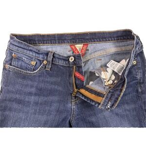 Lucky Brand Jeans Womens‎ by Gene Montesano Sz 12/29 (34Wx29L) Dark Wash Stretch